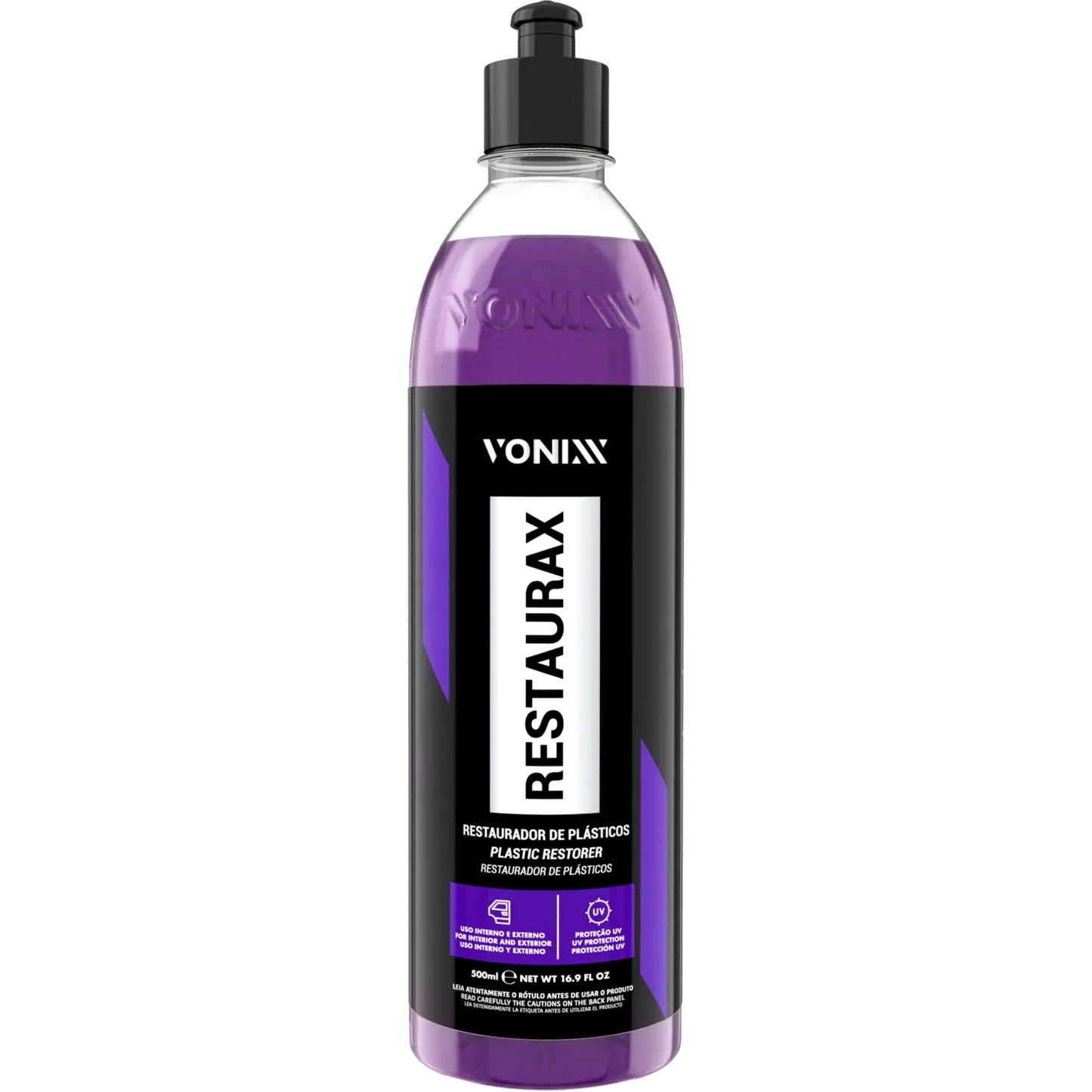 RESTAURADOR DE PLÁSTICOS INTERNOS Y EXTERNOS VONIXX RESTAURAX 500ML