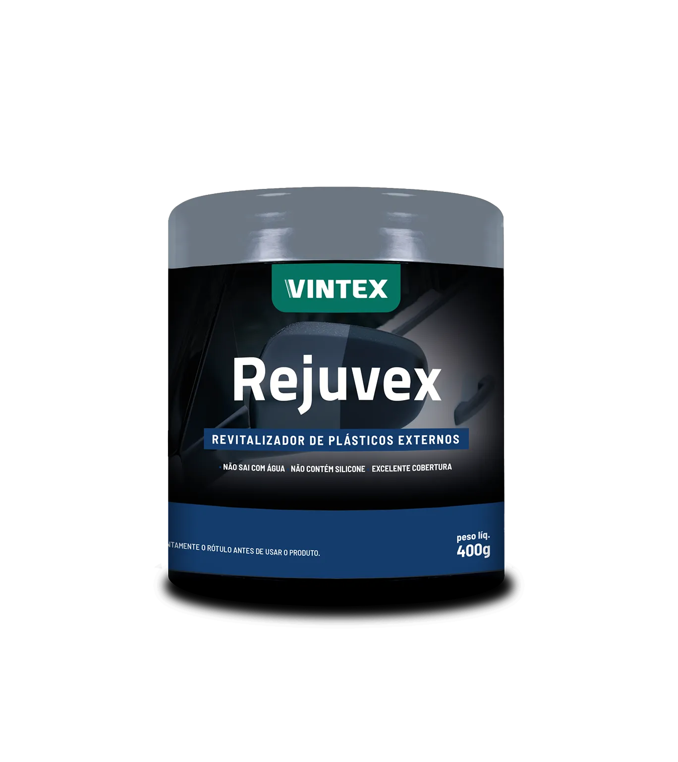 REVITALIZADOR DE PLÁSTICOS VINTEX REJUVEX GRIS 400G