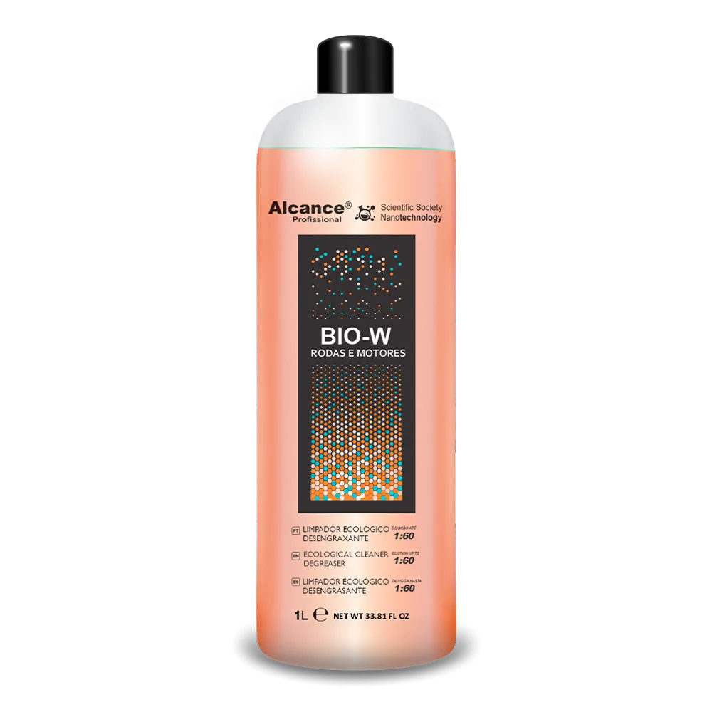 SHAMPOO ALCALINO DESENGRASANTE ALCANCE BIO W RODAS E MOTORES