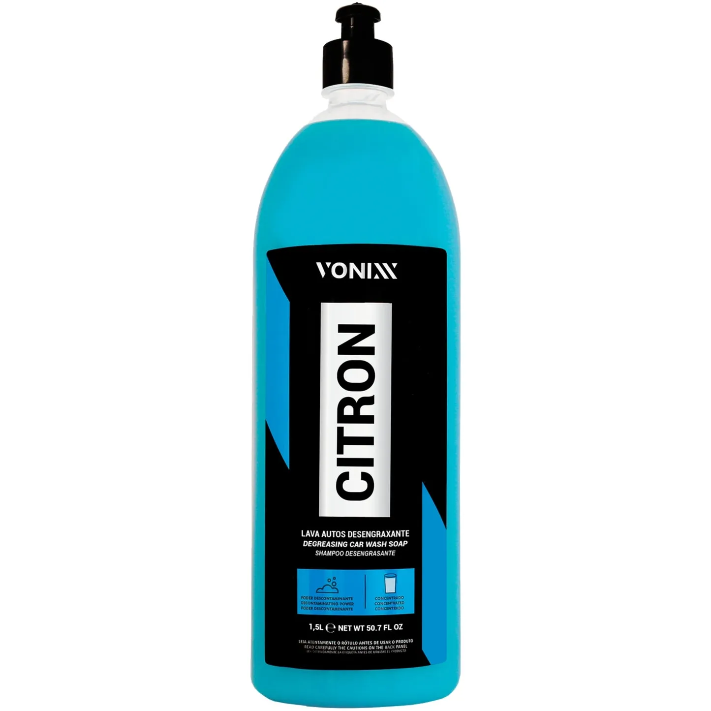 SHAMPOO ALCALINO DESENGRASANTE VONIXX CITRON 1.5L
