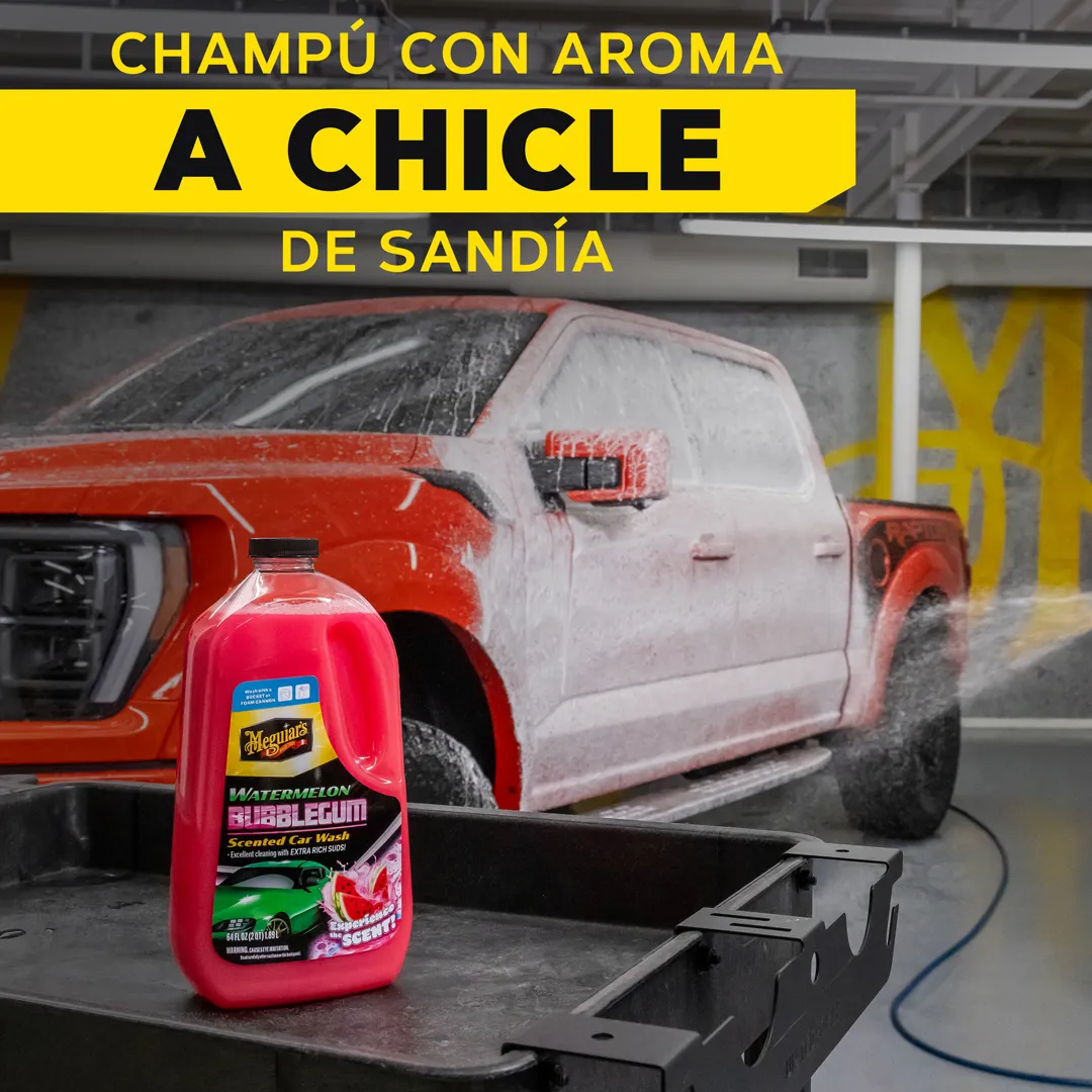 SHAMPOO AROMA SANDIA MEGUIAR'S WATERMELON BUBBLEGUM WASH