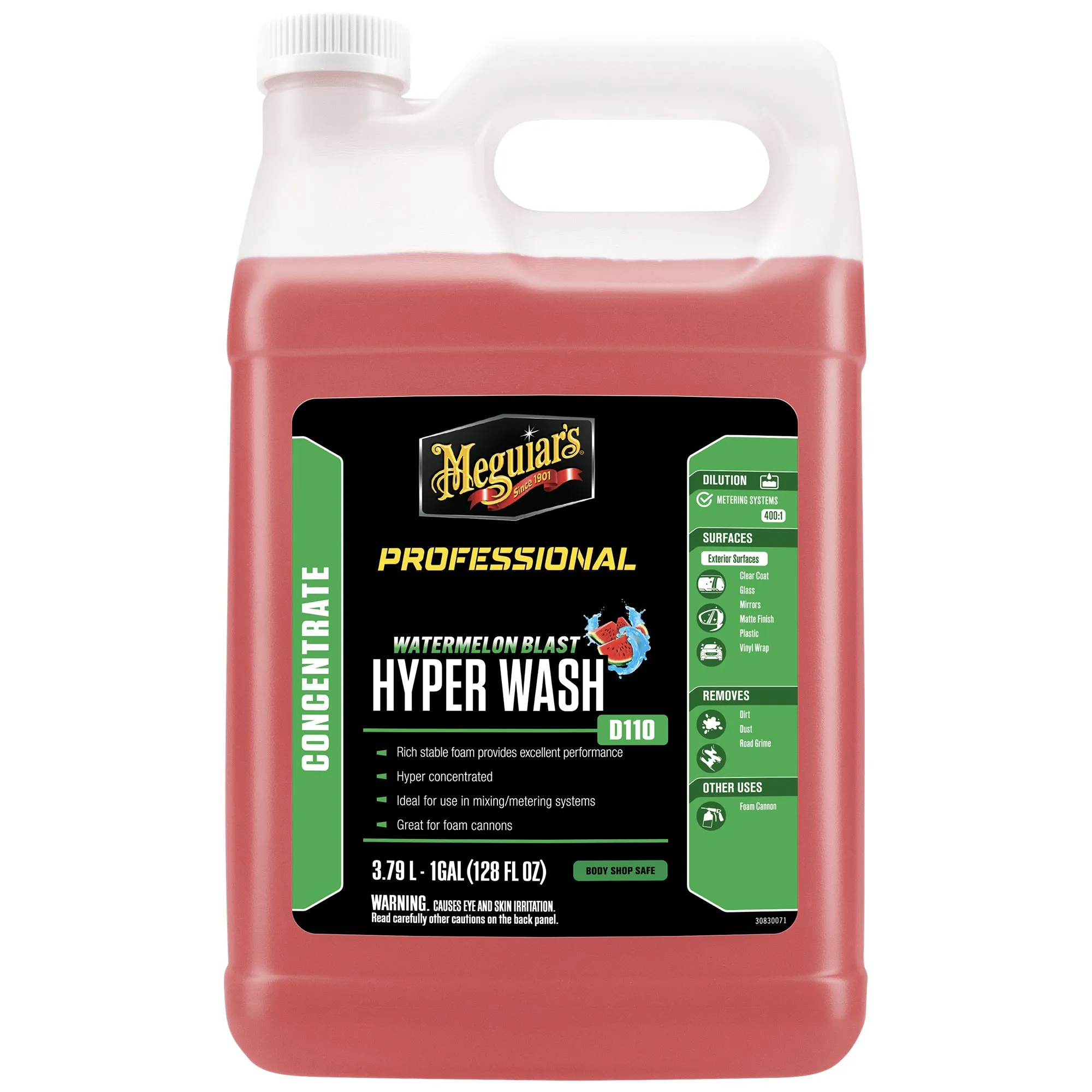 SHAMPOO AUTOMOTRIZ MEGUIAR'S HYPER WASH WATERMELON BLAST