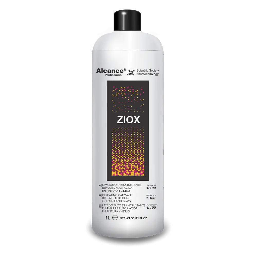 SHAMPOO ÁCIDO MULTIFUNCIONAL CONCENTRADO ALCANCE ZIOX