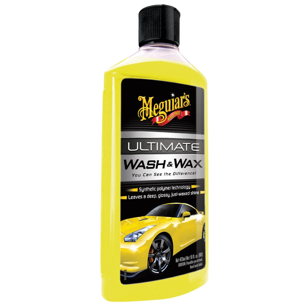 SHAMPOO CON CERA MEGUIAR'S ULTIMATE WASH & WAX 473ML