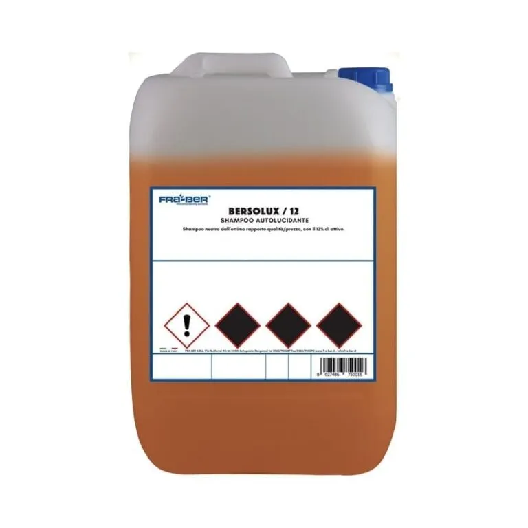 SHAMPOO NEUTRO ABRILLANTADOR PARA AUTOS FRABER BERSOLUX /12