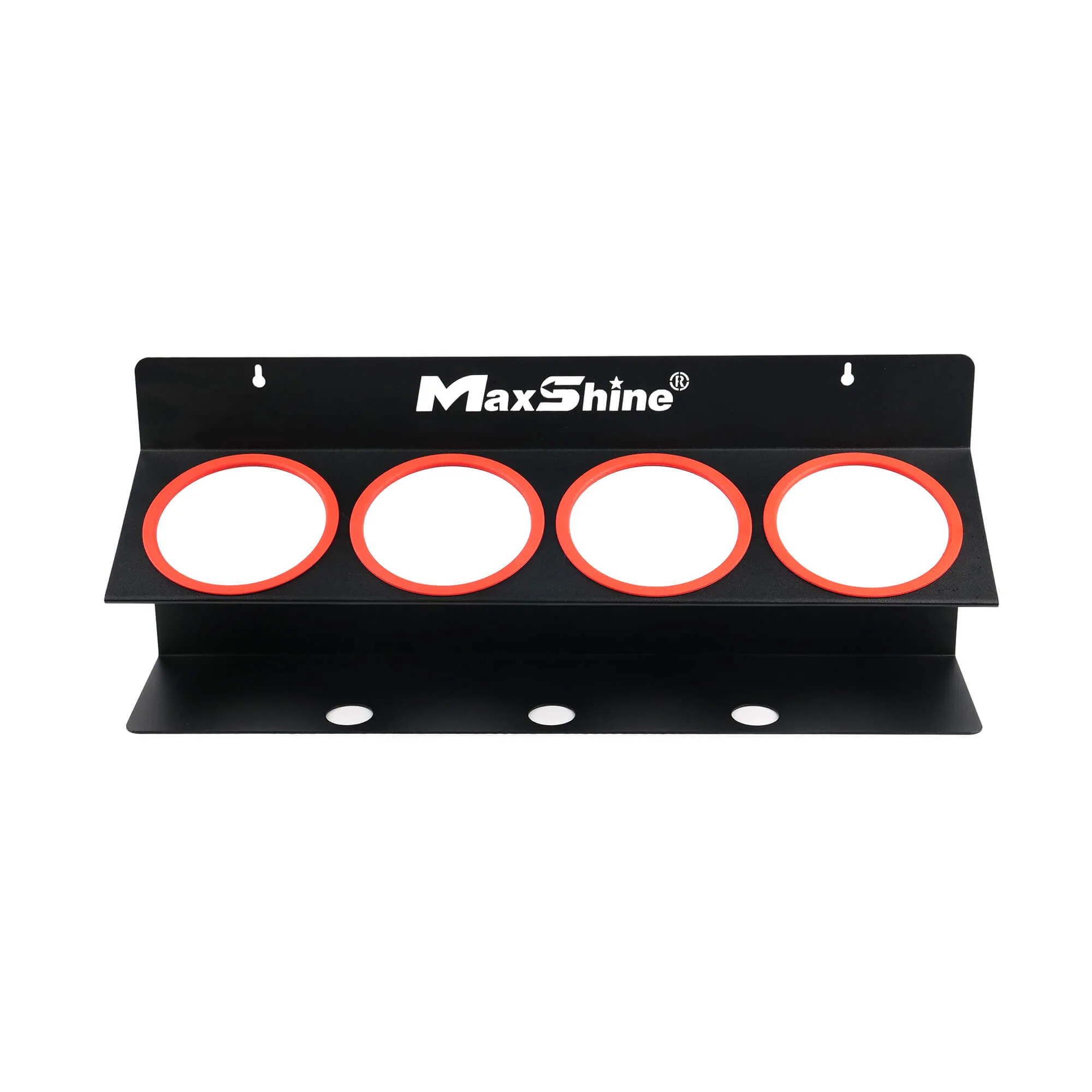 SOPORTE DE PARED PARA BOTELLAS 4 AGUJEROS MAXSHINE
