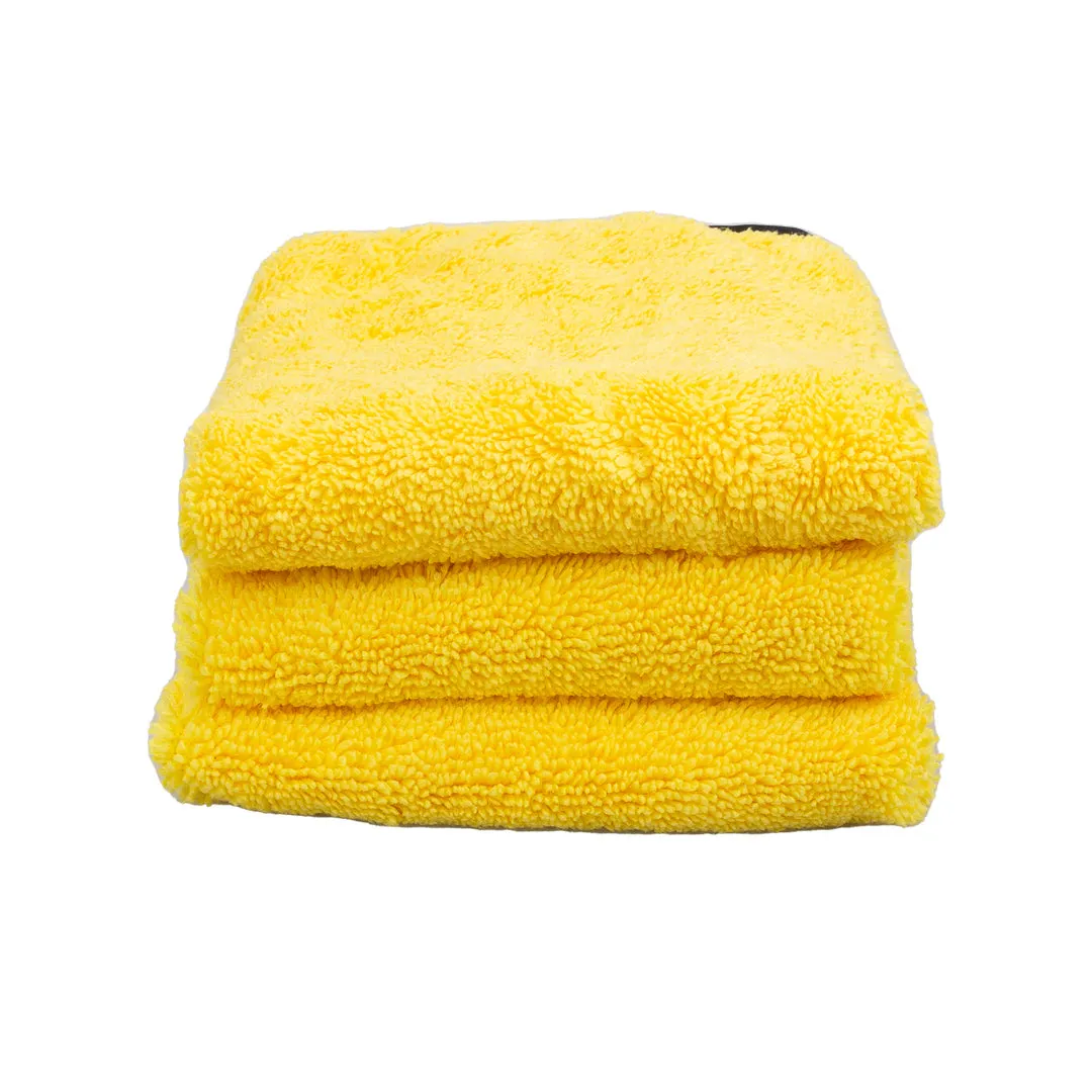 TOALLA SIN BORDE DE DOBLE CARA FELPA Y PELO CORTO MAXSHINE 380GSM - 5PCS/PACK