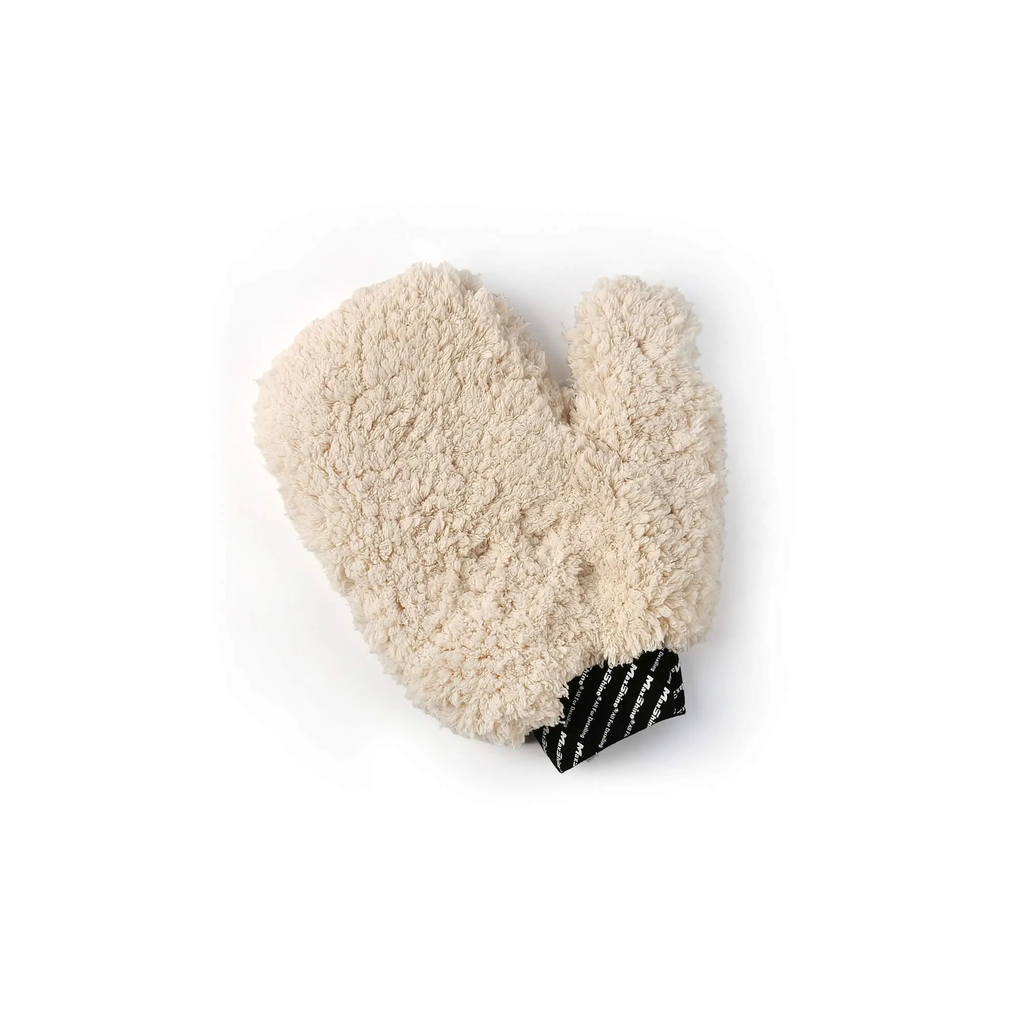 GUANTE DE LAVADO DE MICROFIBRA DOBLE CARA ULTRA SUAVE CON PULGAR MAXSHINE