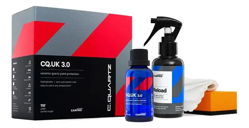 VITRIFICADOR CERÁMICO CARPRO CQUARTZ UK 3.0 50 ML